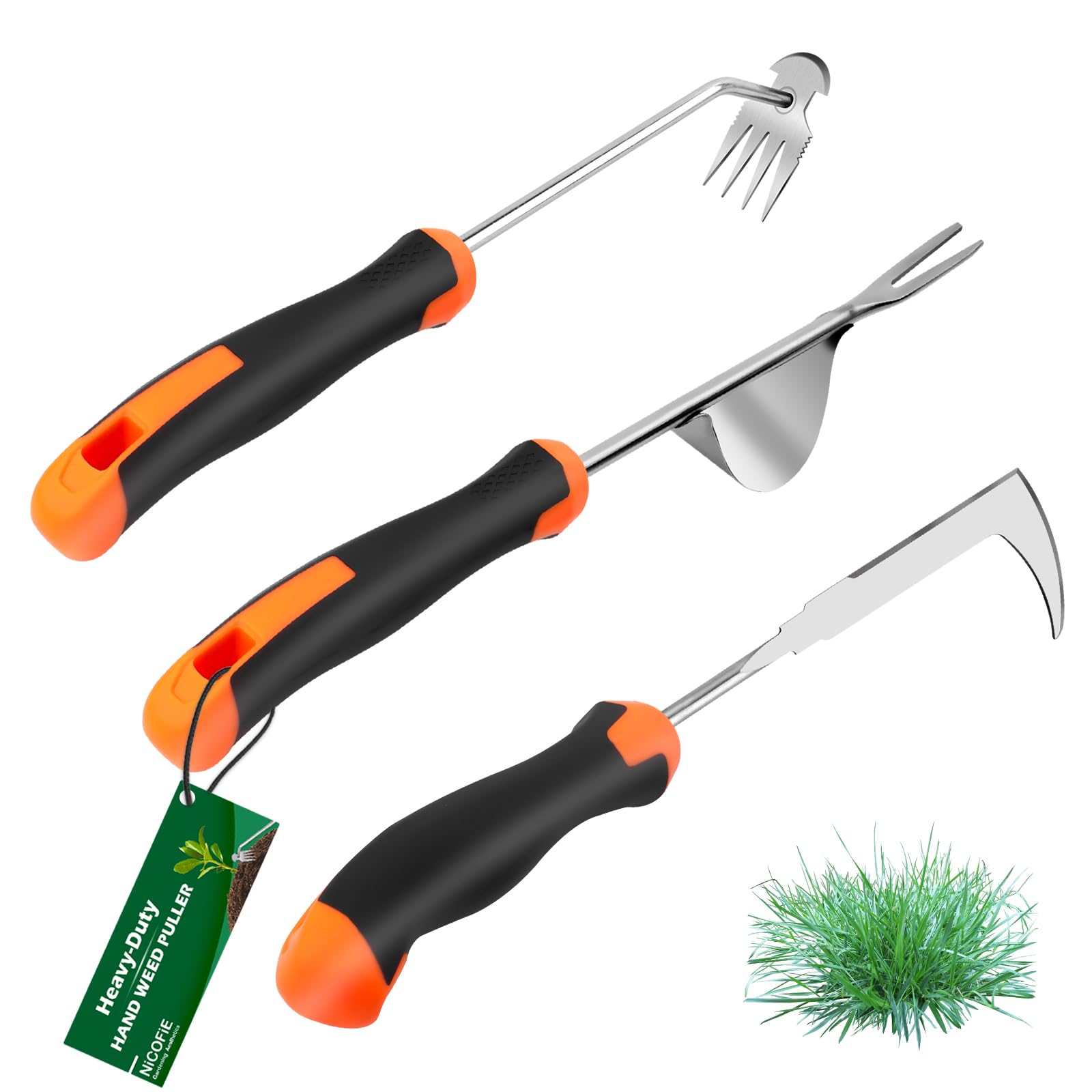 Nicofie 2026 L-shaped crack weeder clearing cracks for easy weed removal