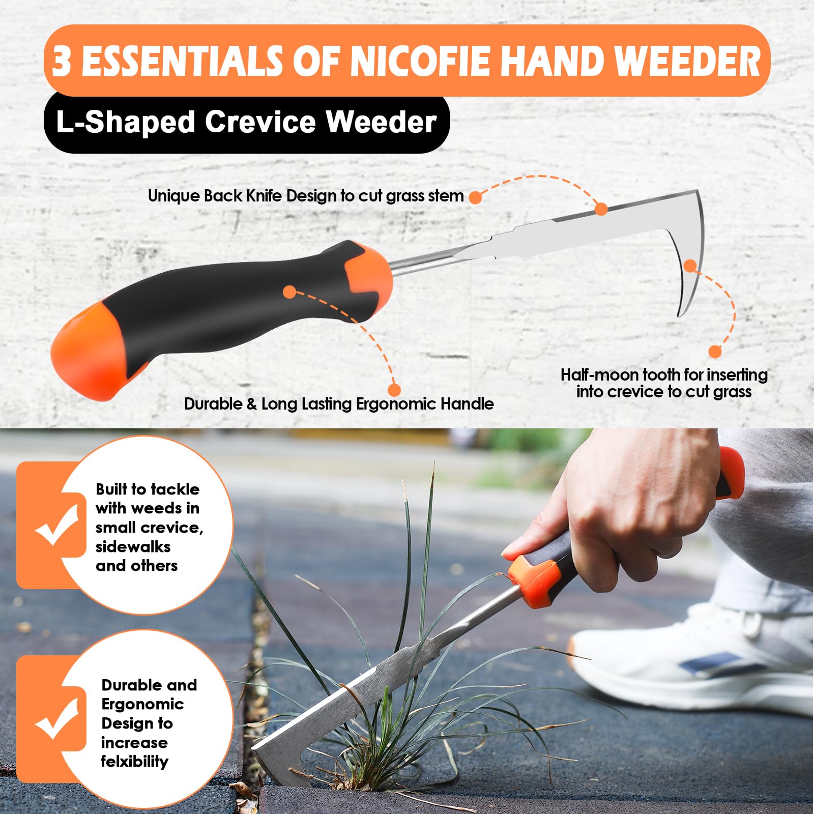 Nicofie 2026 stainless steel construction ensures lasting durability for seasons
