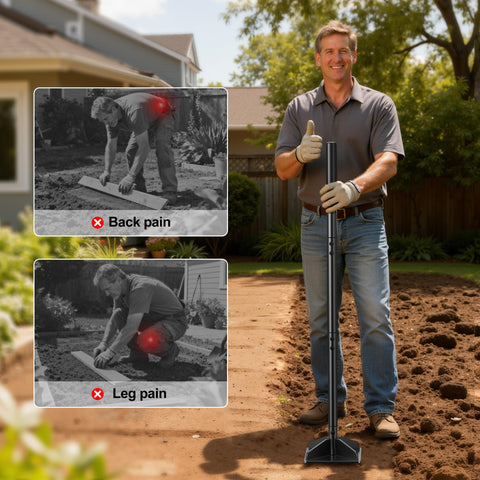 Niffgaff tampers suitable for asphalt and brick paving prep projects.