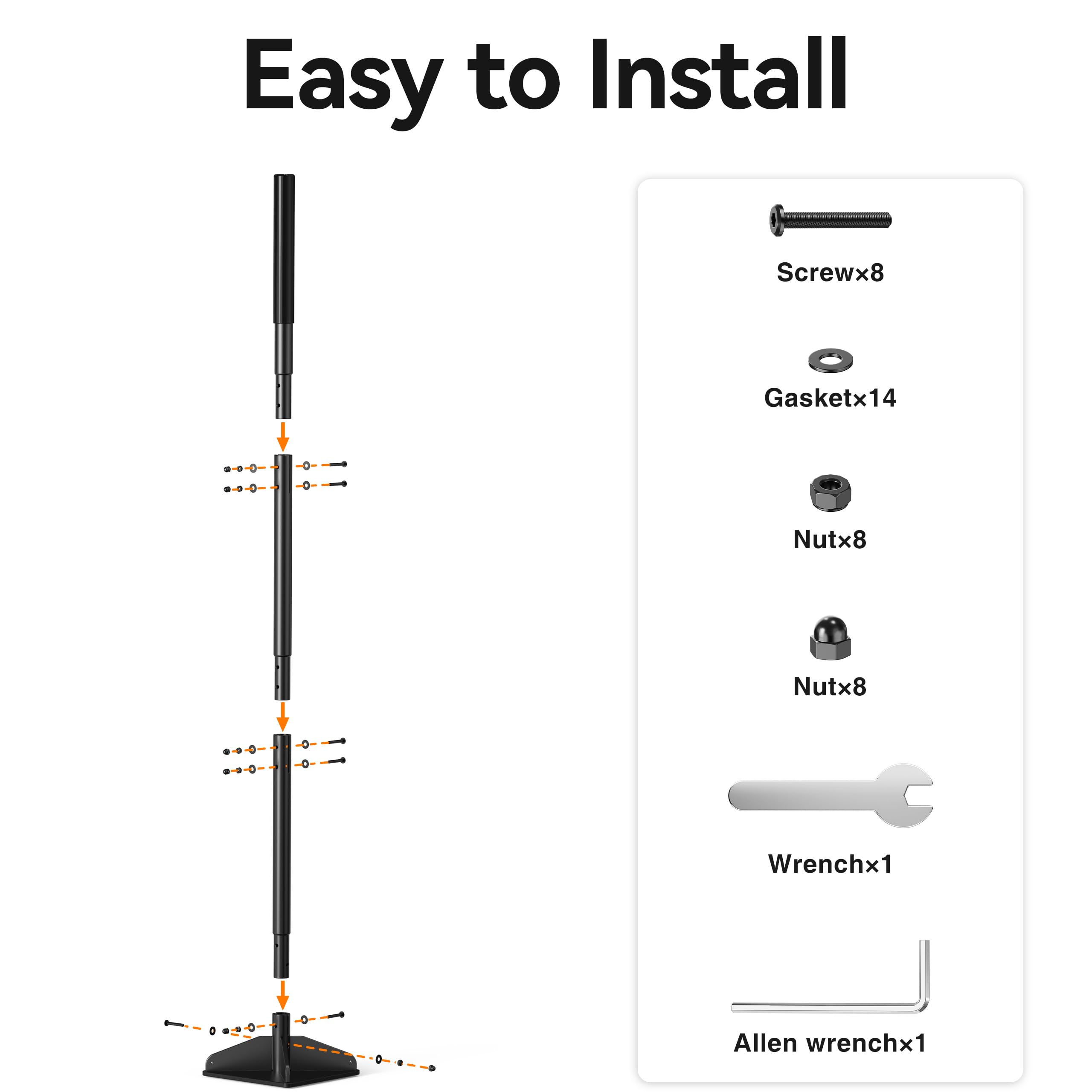 Niffgaff all-steel construction delivers long-lasting durability for hard tamping jobs.
