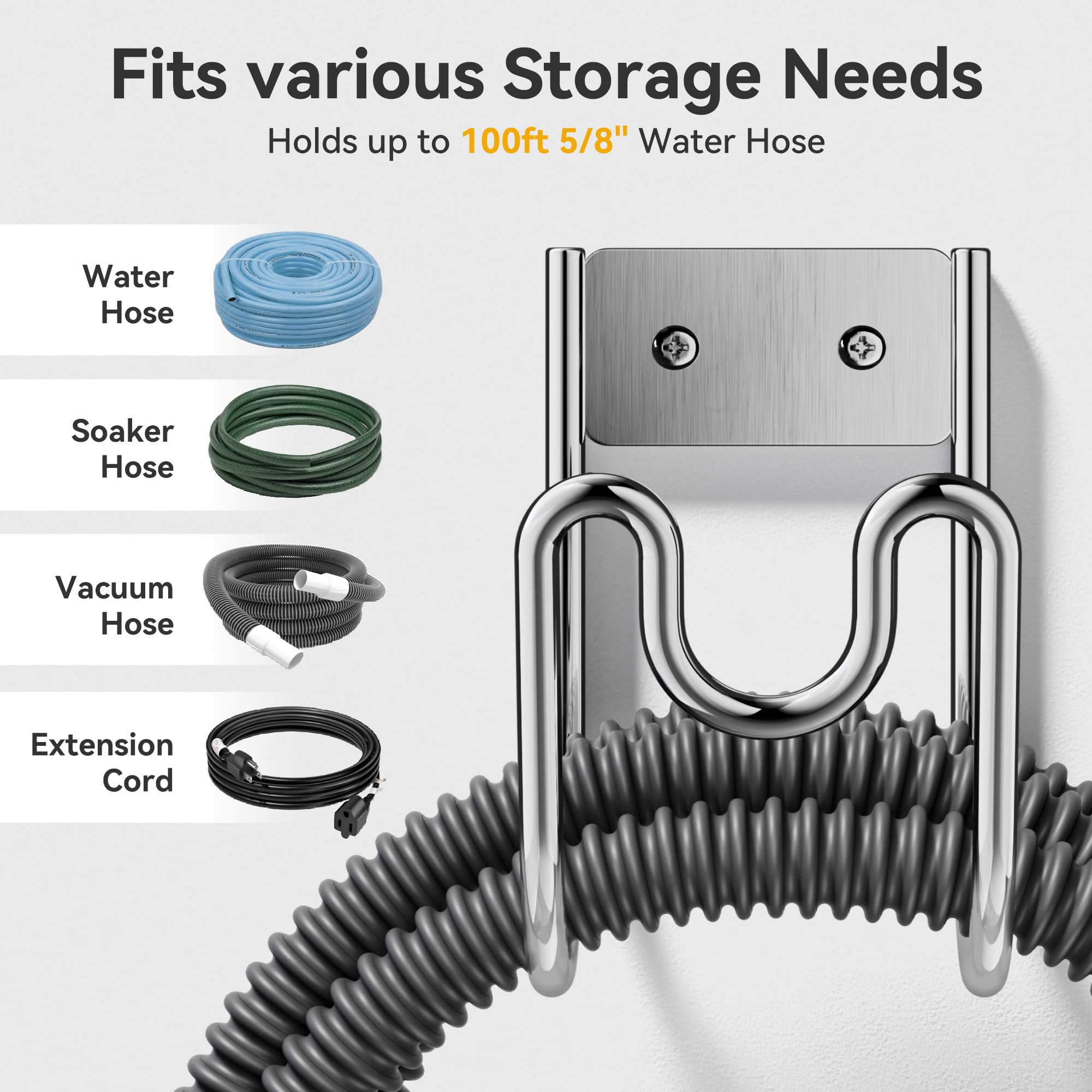 Niffgaff includes easy install hardware and clear instructions.