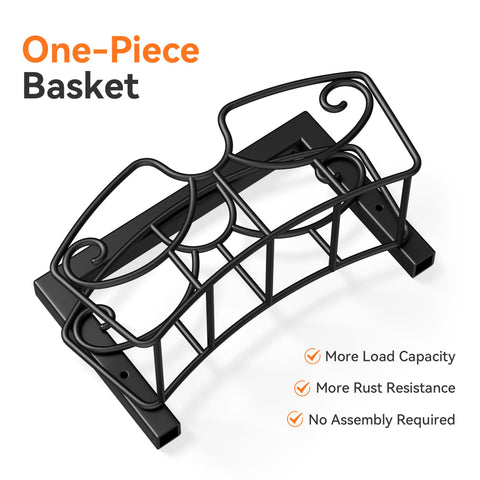 Niffgaff garden hose holder stand detachable hooks for gloves and tools.