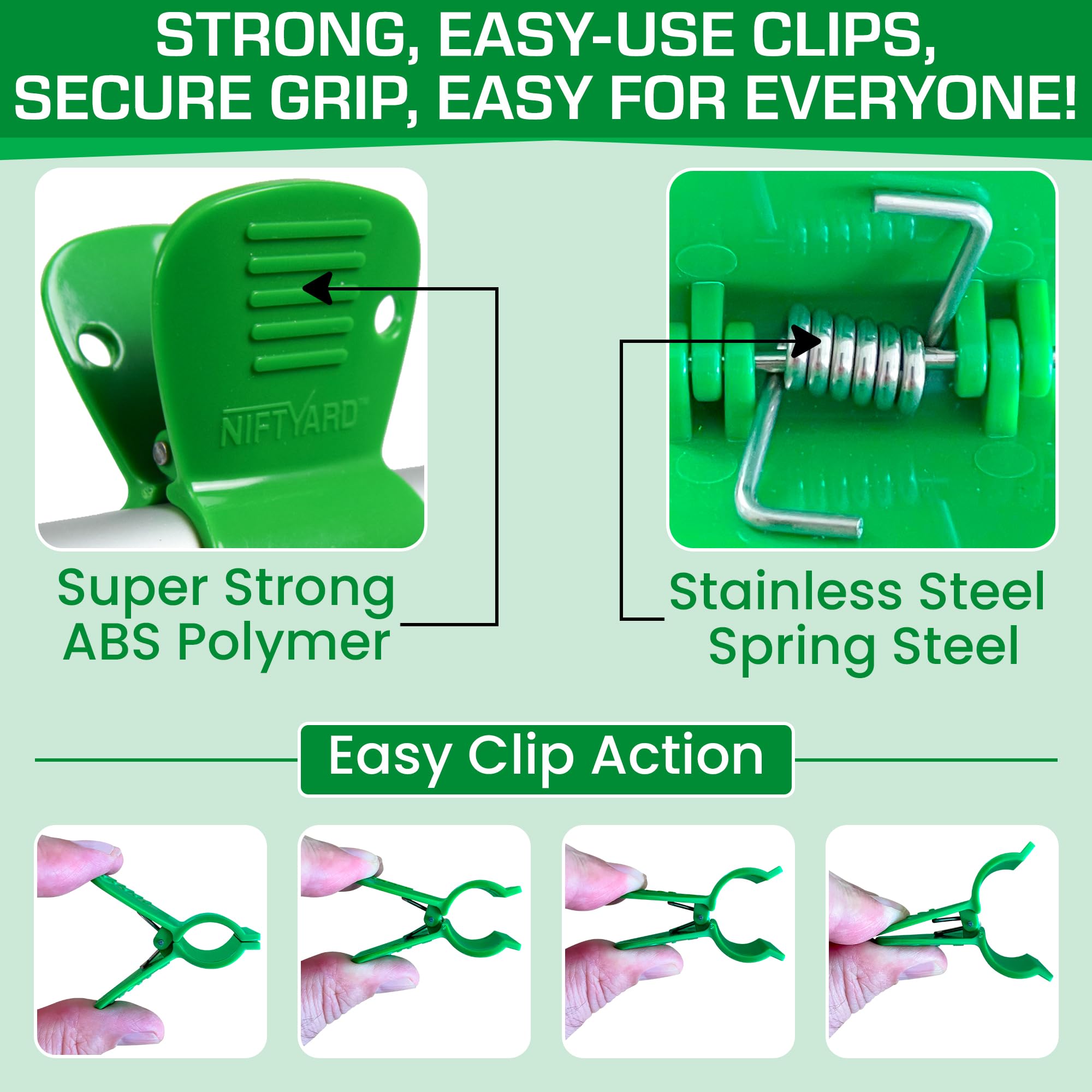NiftYard durable USA-made design supports long-lasting yard maintenance.
