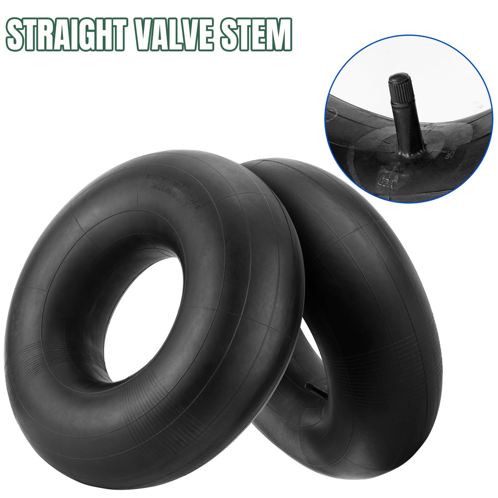 NIGOOLATA heavy-duty rubber close-up showing durable tube material.