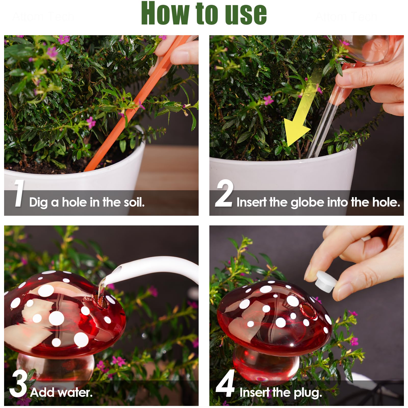 NiHome gift-ready packaging protects the triple bulb set