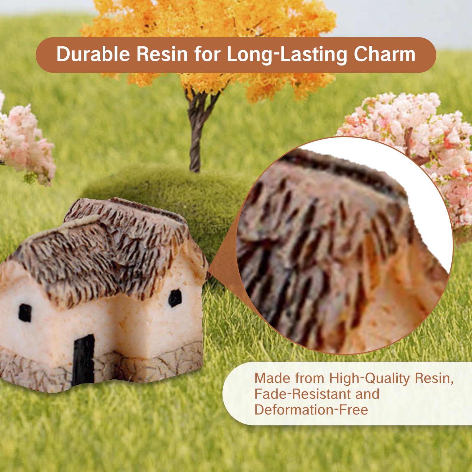 NIIIYTYB DIY micro-landscape pieces simplify fairytale scene setup