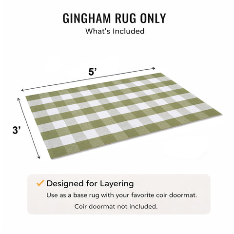 NIIKOOS hand-woven cotton blend rug close-up shows soft texture and everyday durability.