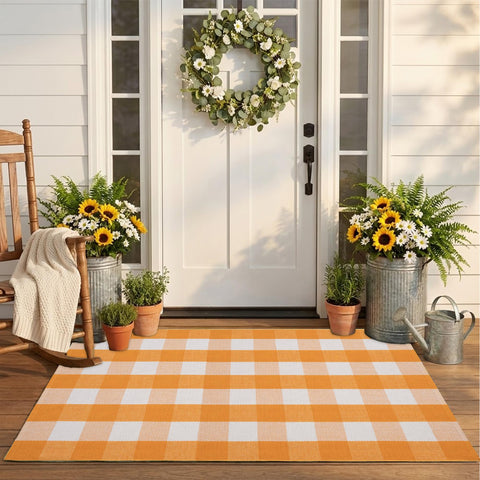 NIIKOOS doormat stitch detail reveals craftsmanship.