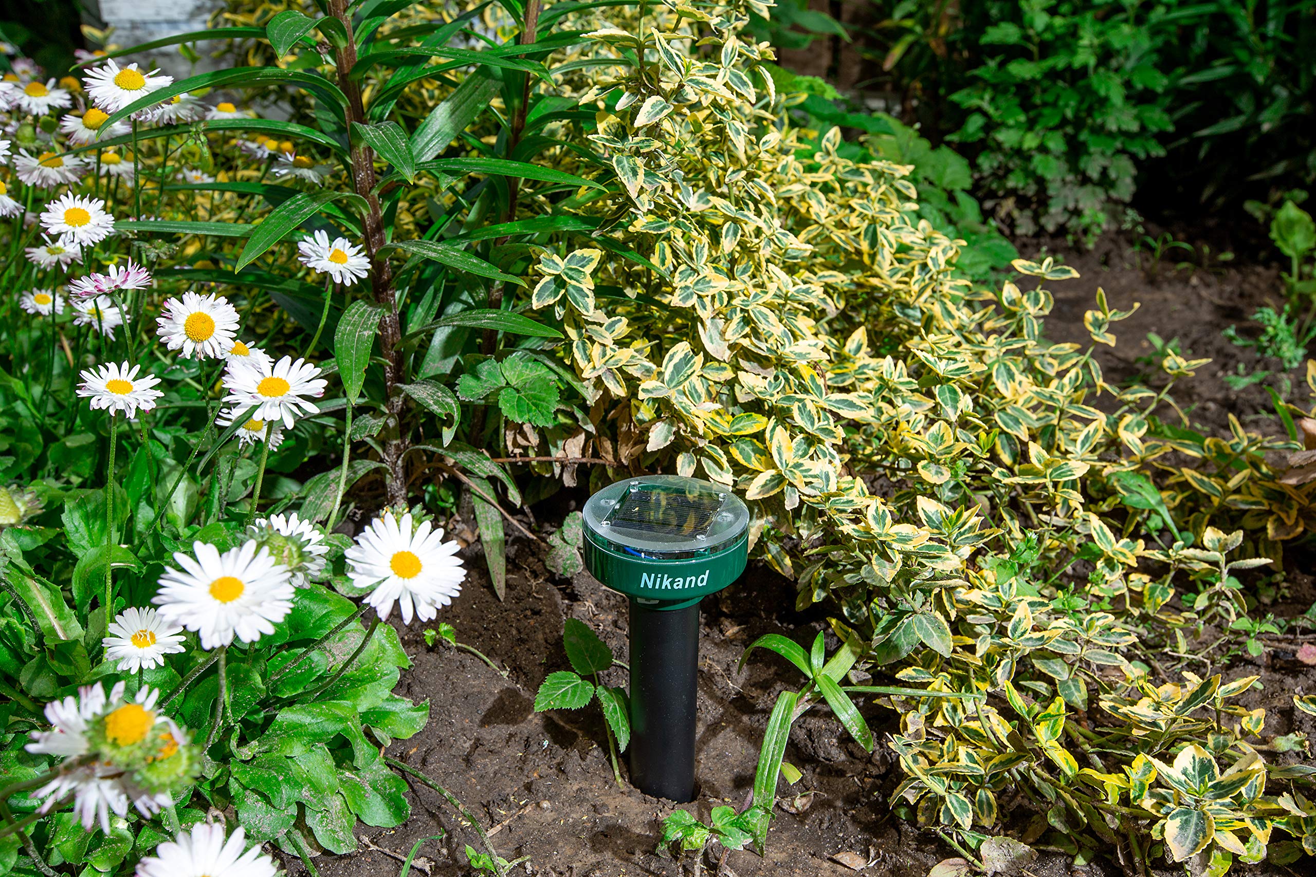 NIKAND pet-safe outdoor deterrent keeps kids and pets safe.