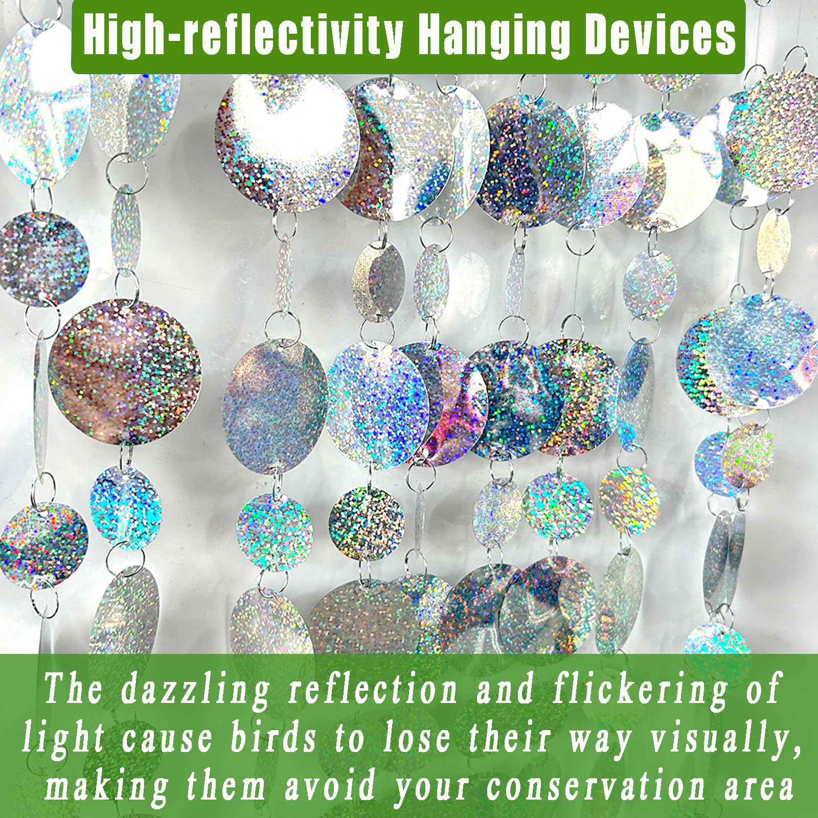 Nilioerup eco-friendly bird deterrent preserves outdoor spaces without harm.