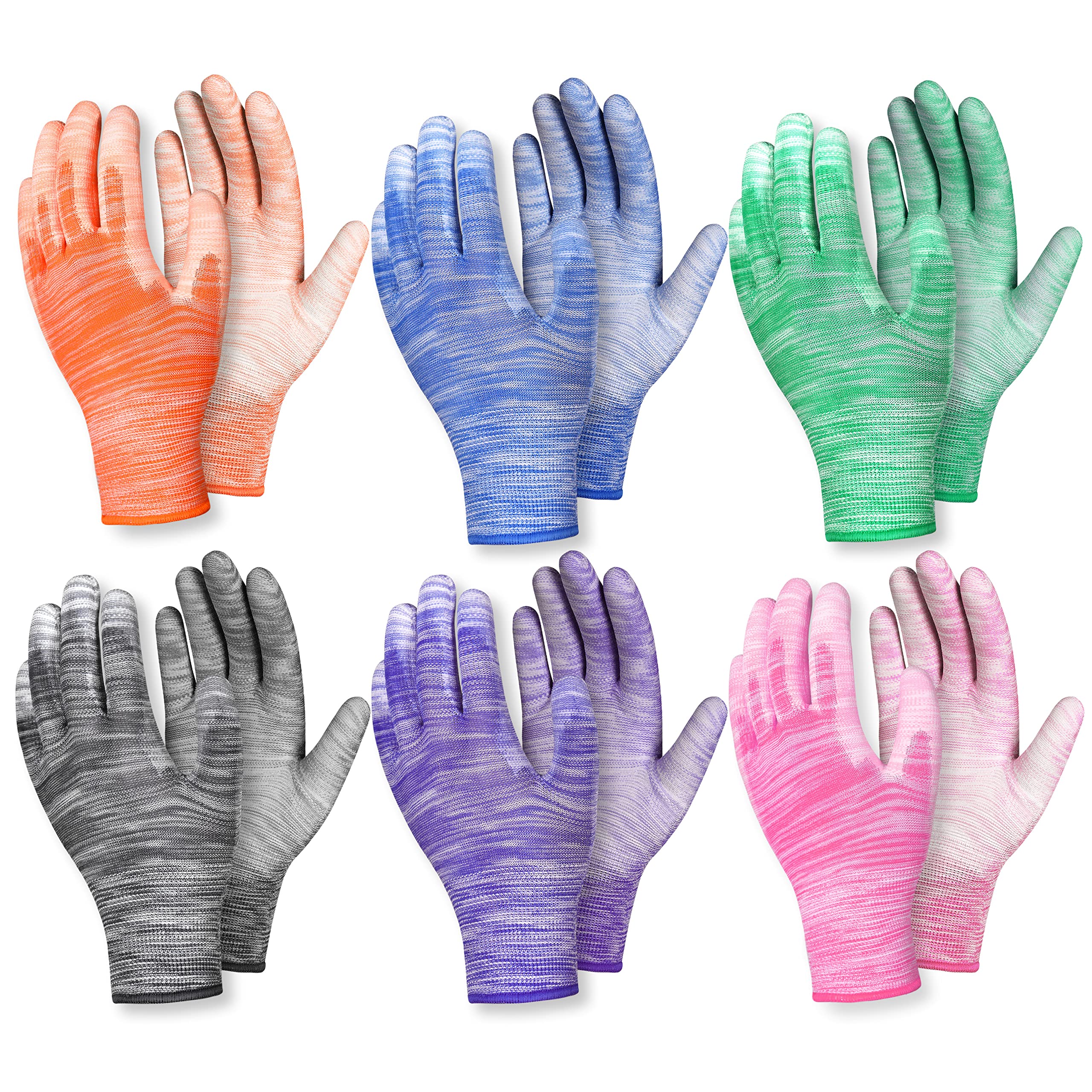 Close up of Nimalpal breathable gloves showing knit and fabric.