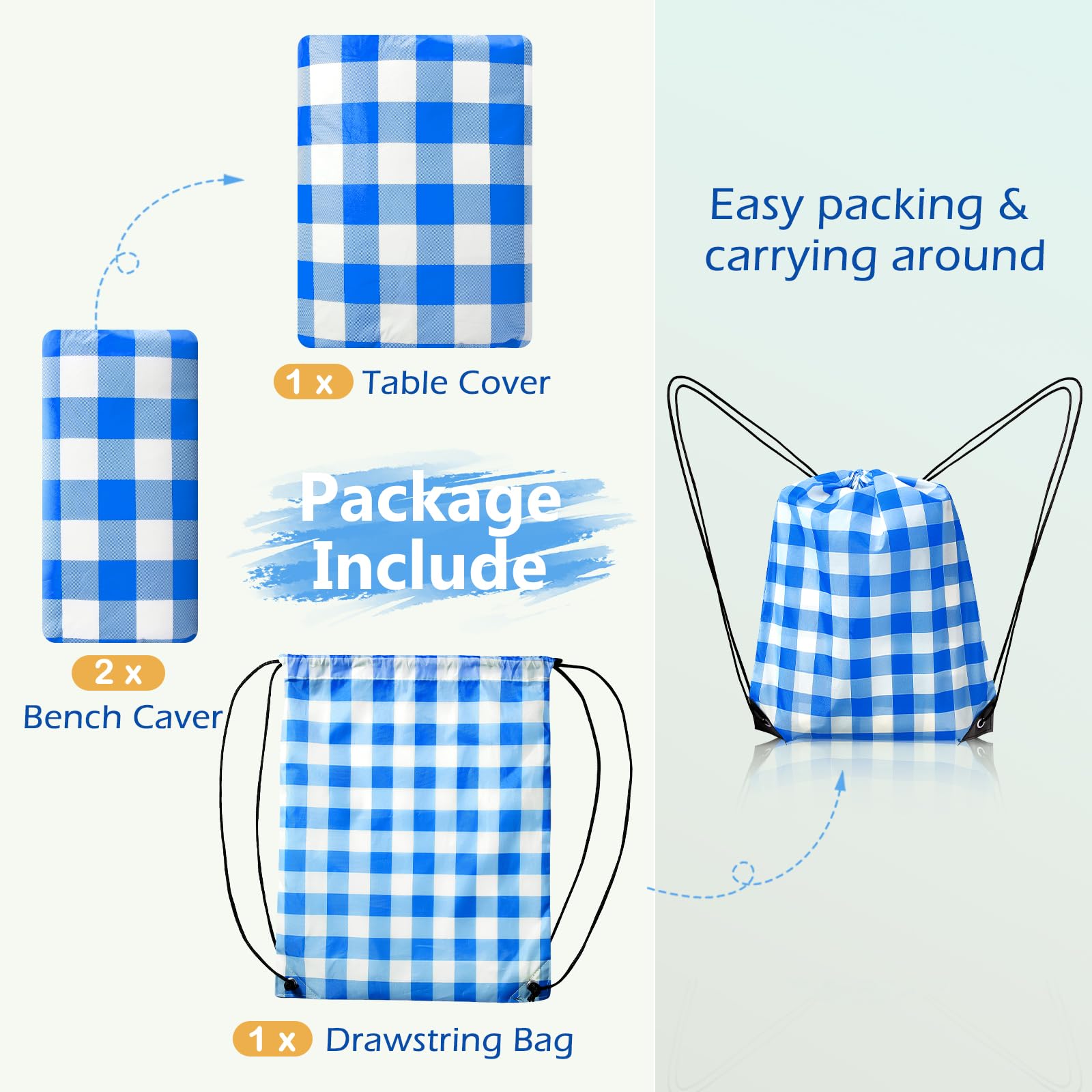 Nimalpal drawstring bag stores the full set compactly.