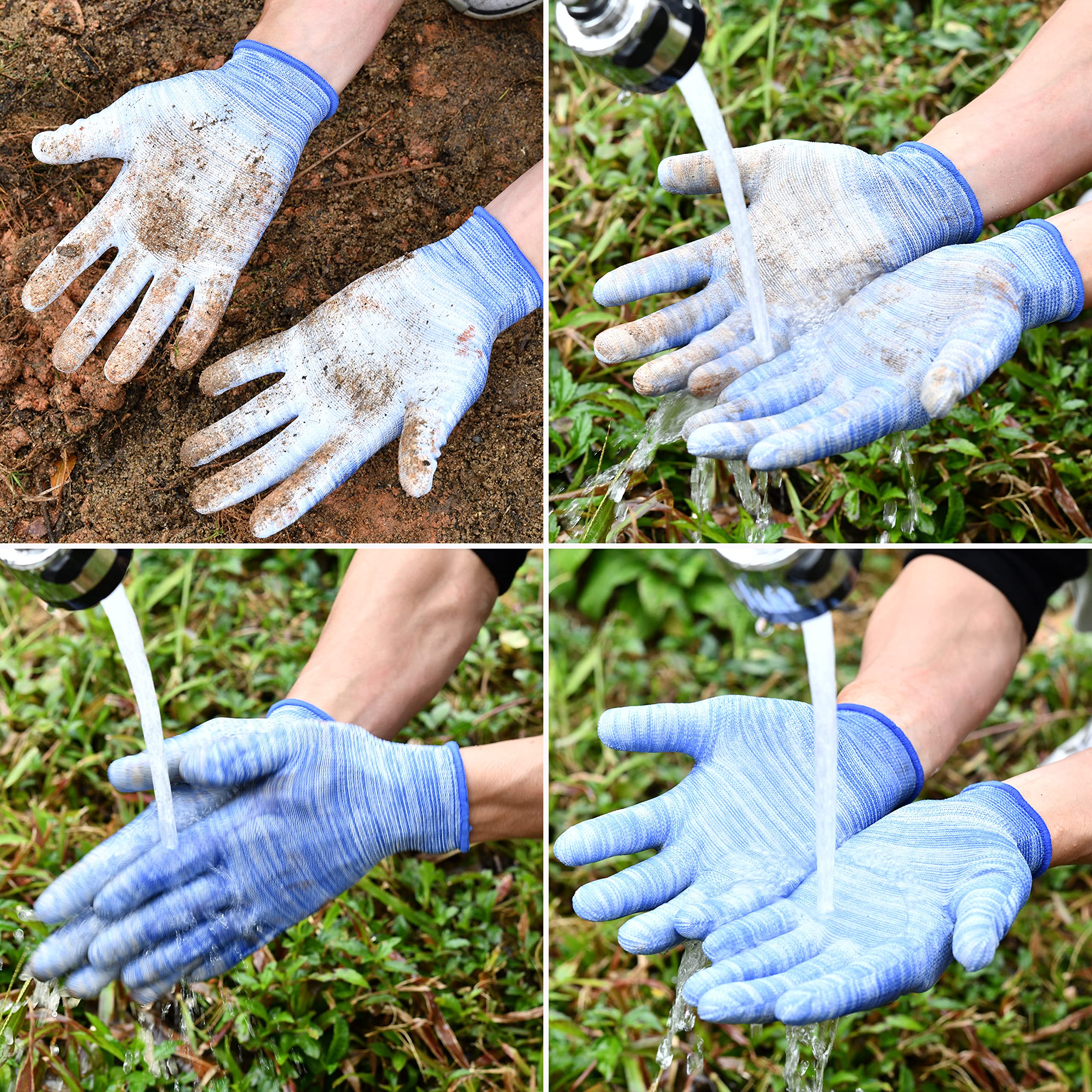 Elastic-wrist design on Nimalpal gloves for easy on and off.