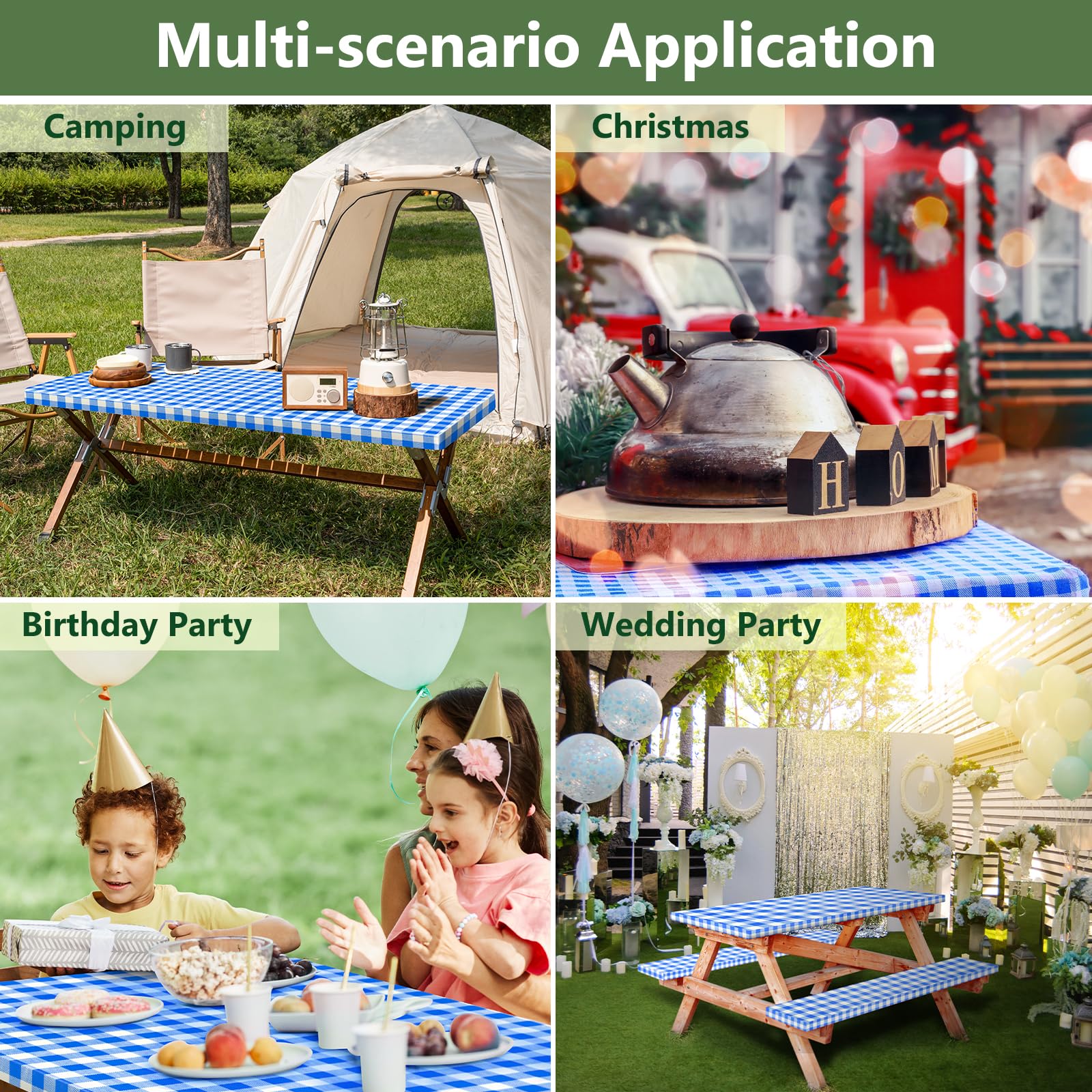 Nimalpal blue set ideal for camping and picnics.