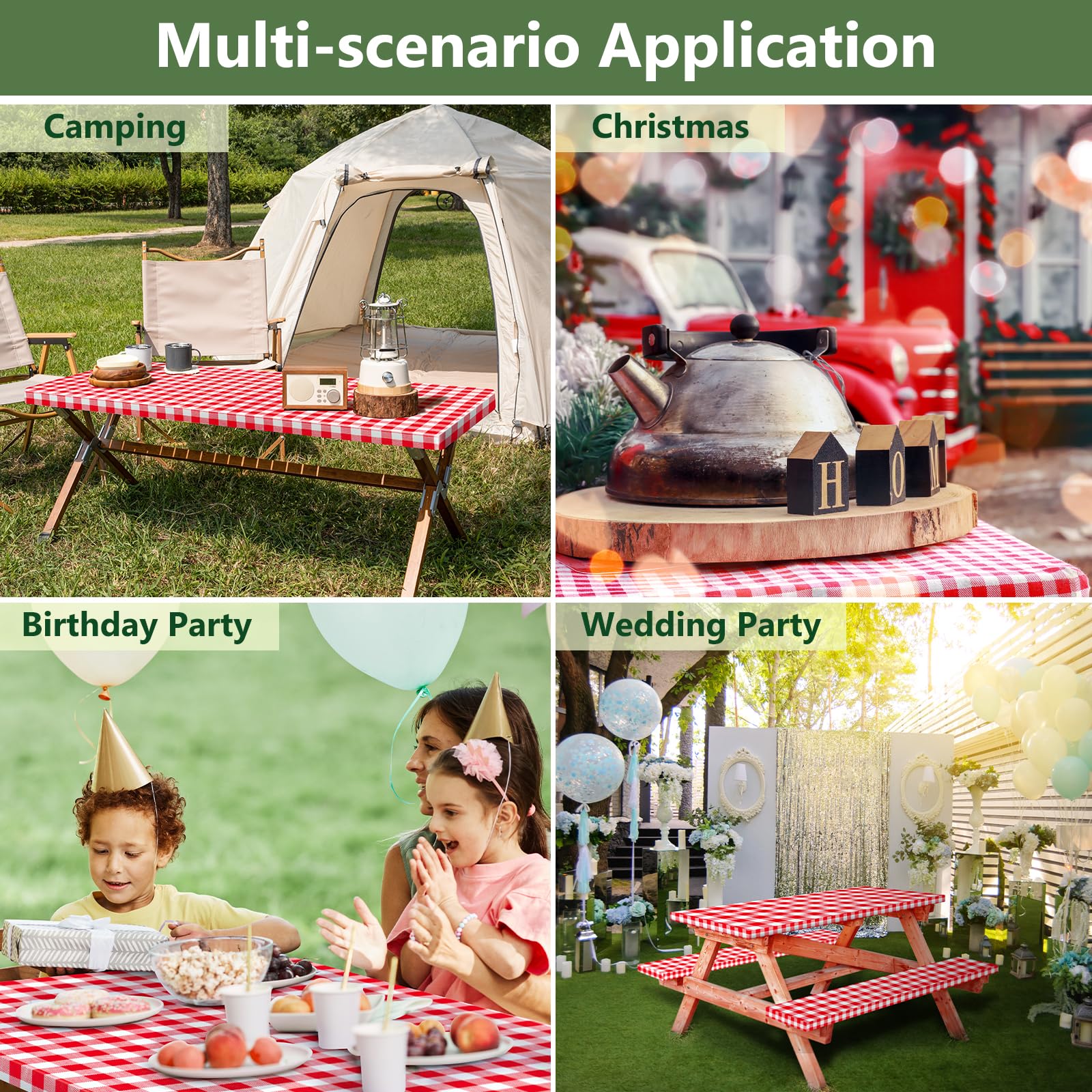 Nimalpal setup on camping table demonstrates ready-to-use 3-piece set.