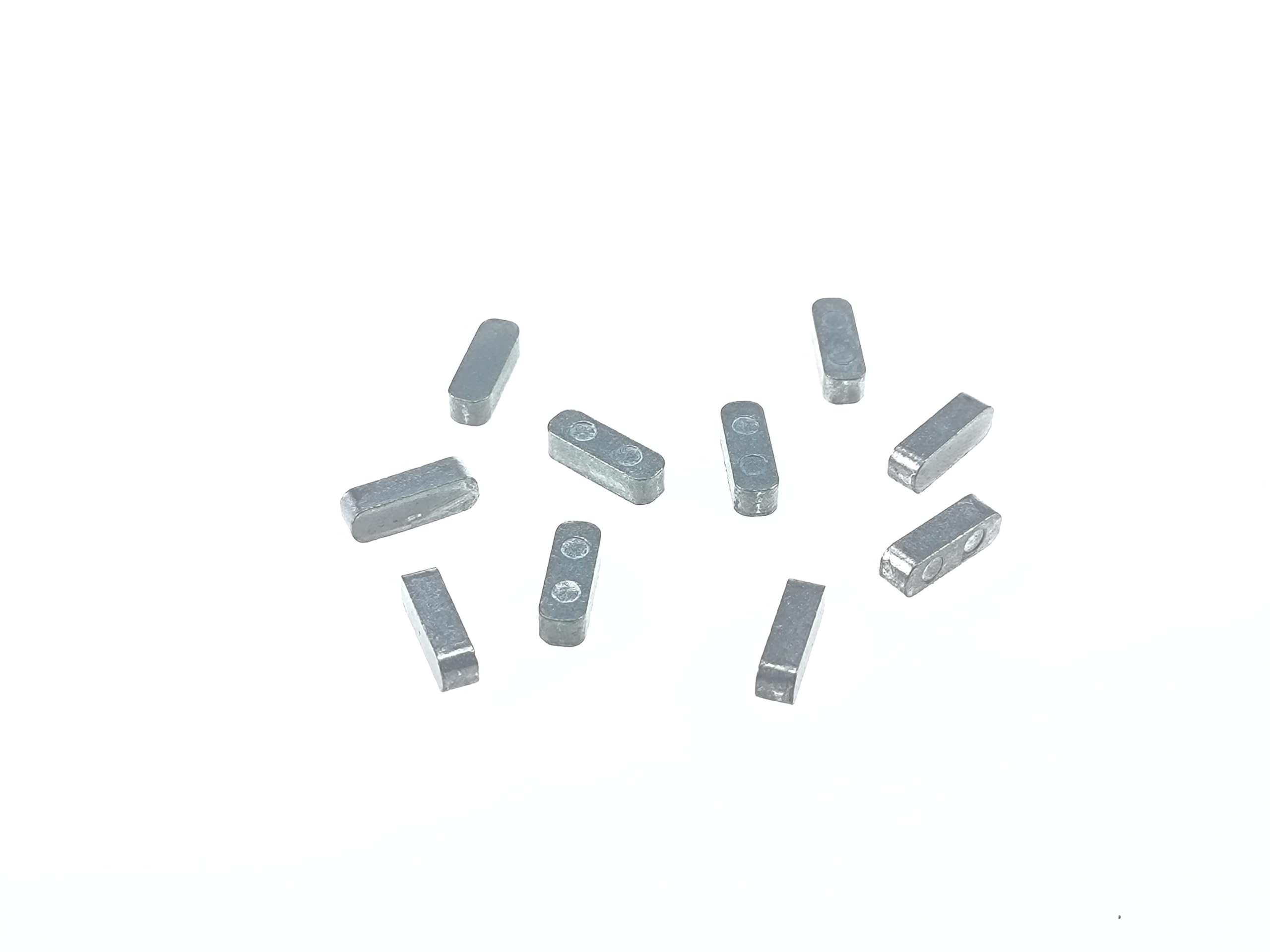 Nimiah Flywheel Keys 10-pack packaging shows a reliable replacement option for lawn equipment.
