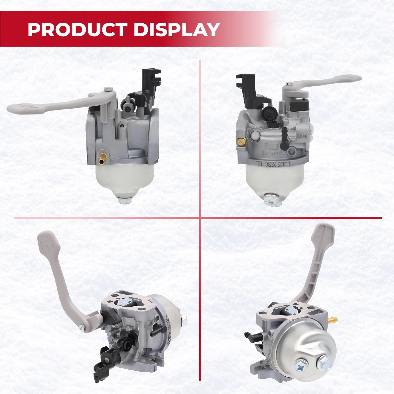 NIMTEK carburetor close-up showing durable materials