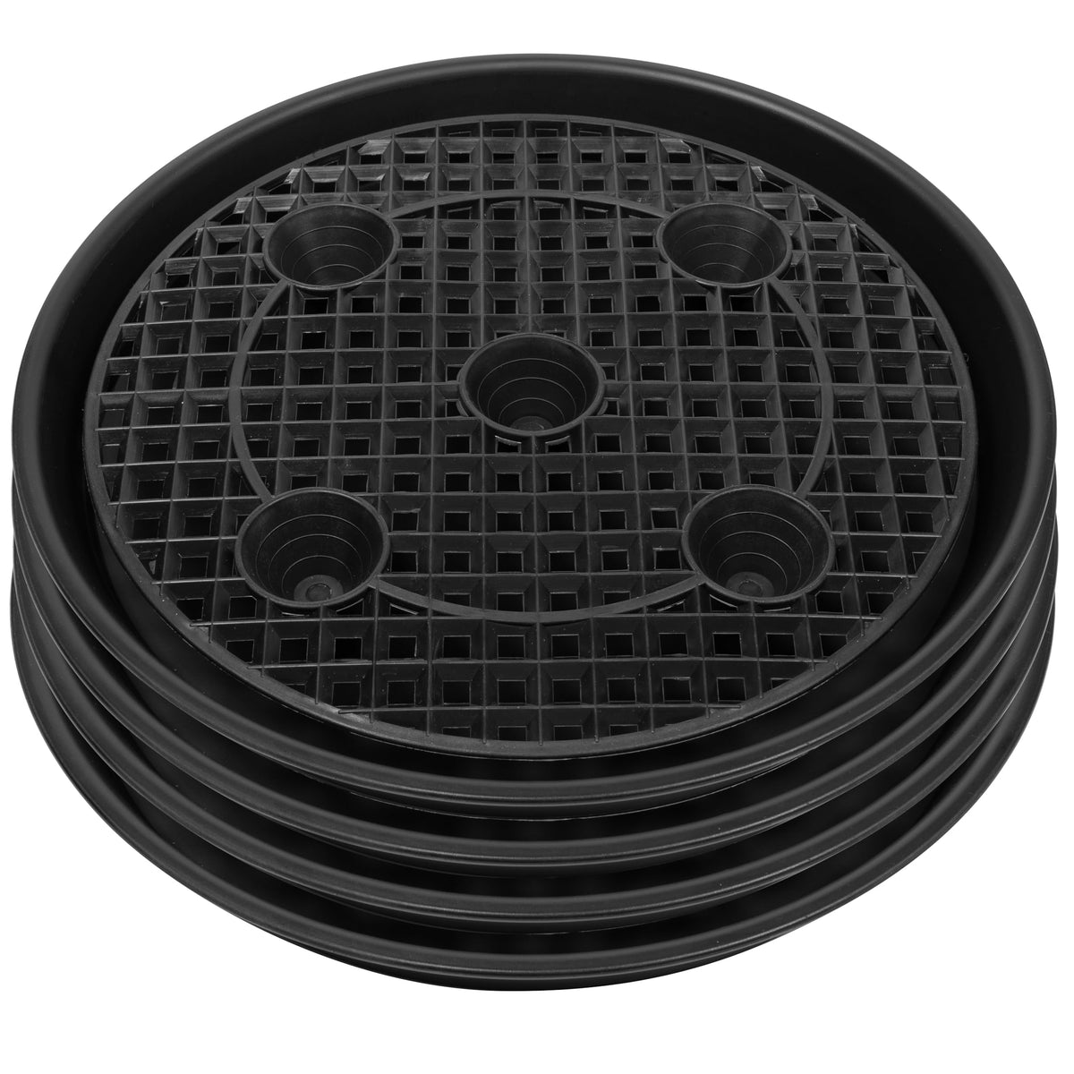 NIMYAU 13-inch plant pot stand elevates pots for improved airflow