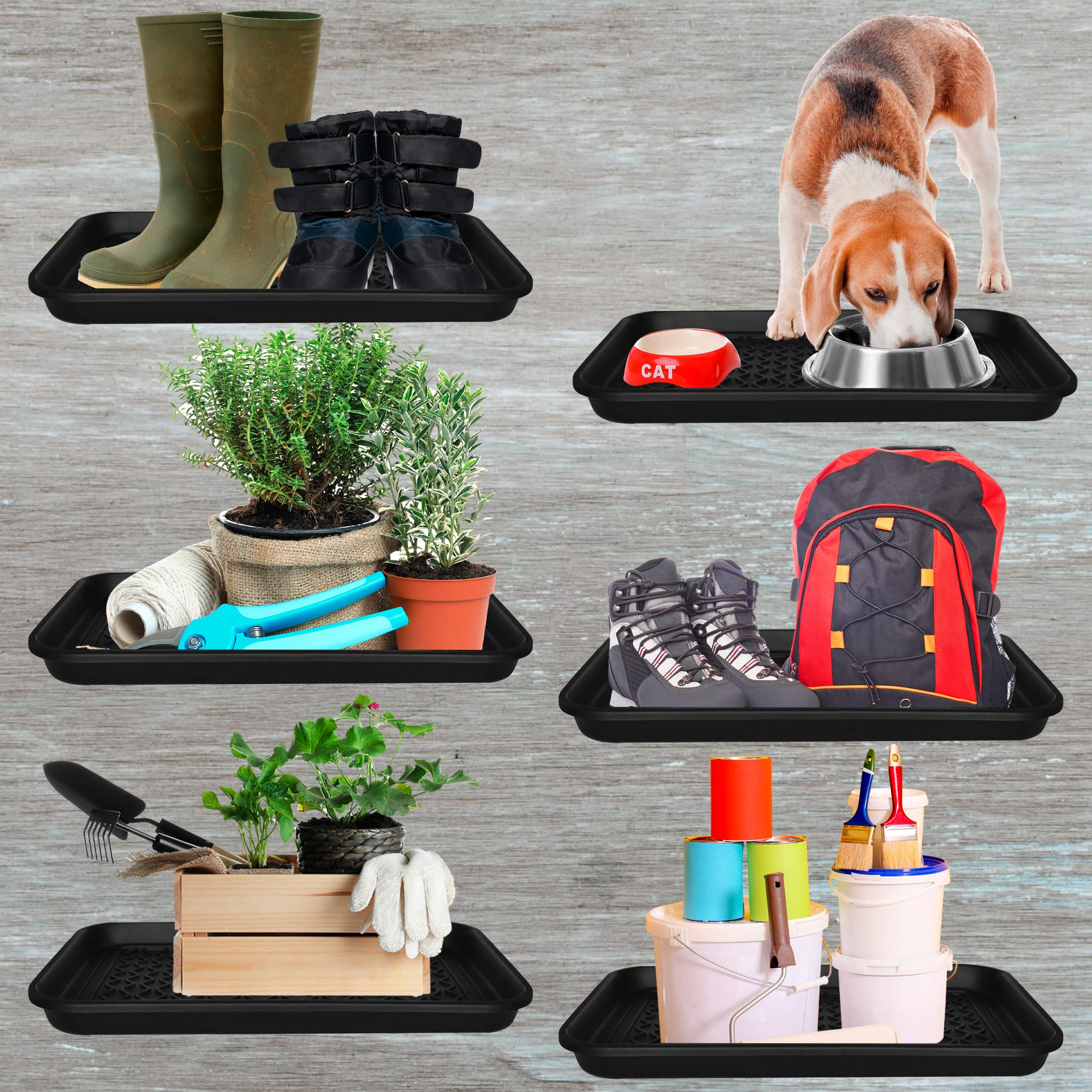 NINAMAR boot tray shows heavy-gauge plastic with internal reinforcement for durable support