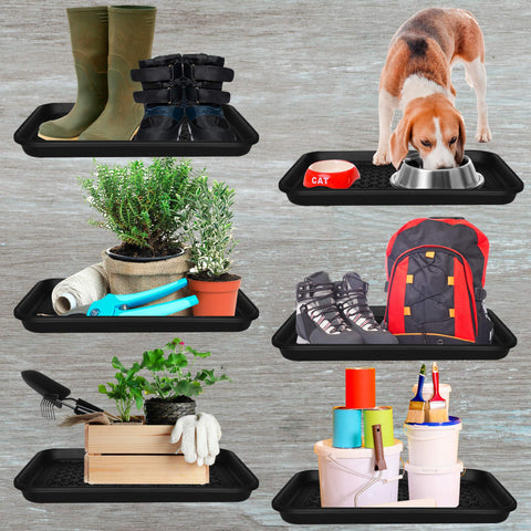 NINAMAR boot tray shows heavy-gauge plastic with internal reinforcement for durable support