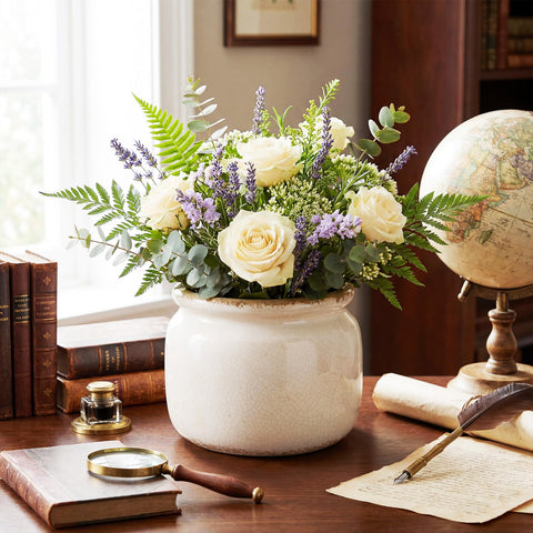 Ninehaoou gift-ready ceramic planter suitable for plant lovers.