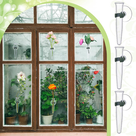 Ninehaoou propagation tubes with 25mm opening and 40mm suction for versatile bouquets