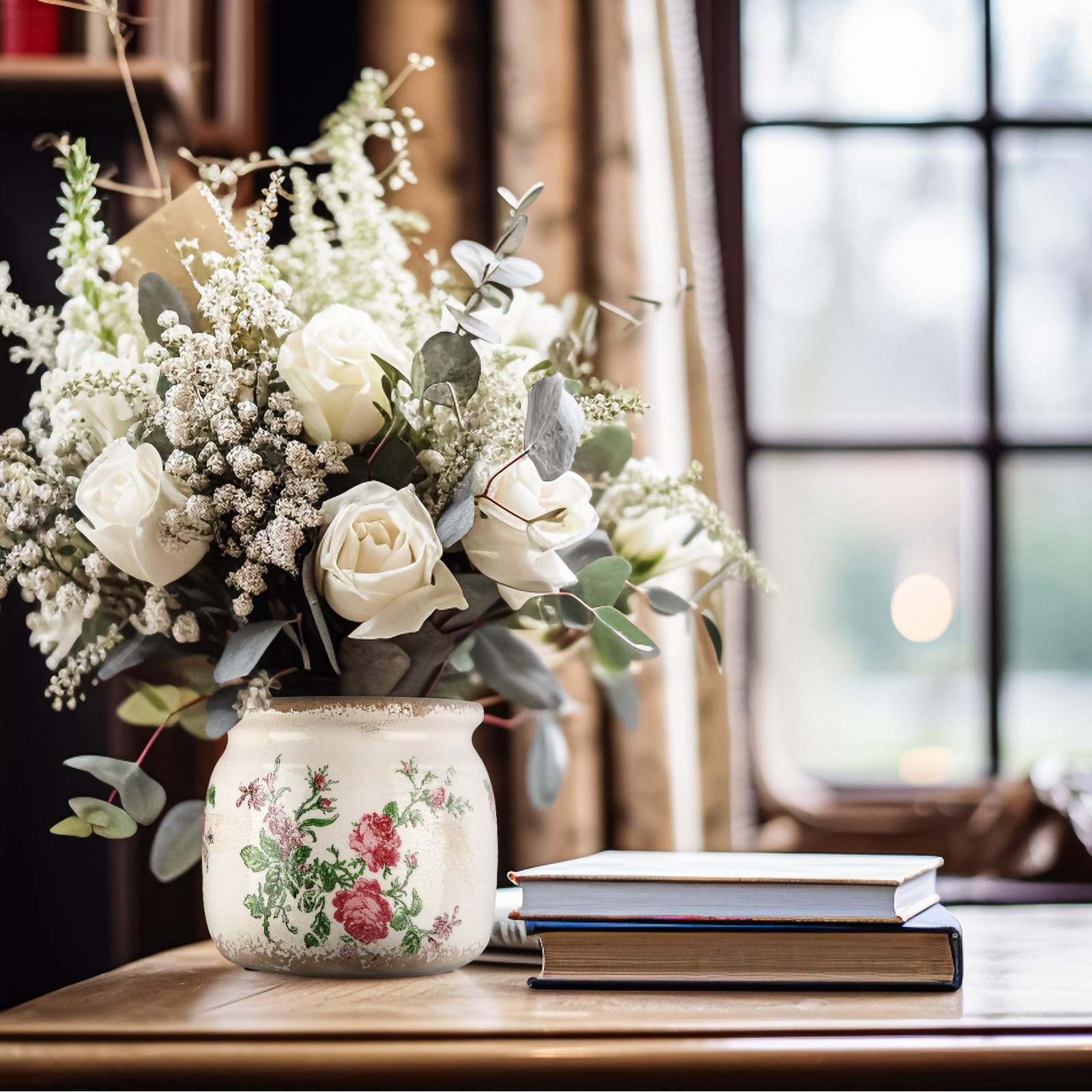 Ninehaoou vintage planter gift-ready presentation suits plant lovers and decor enthusiasts.