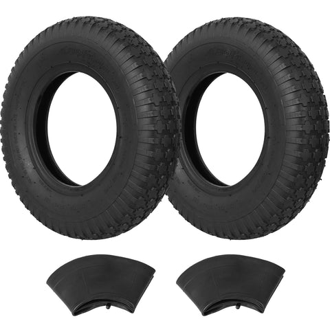 NING SHUO 4.80/4.00-8 tire side view showing durable wheel replacement