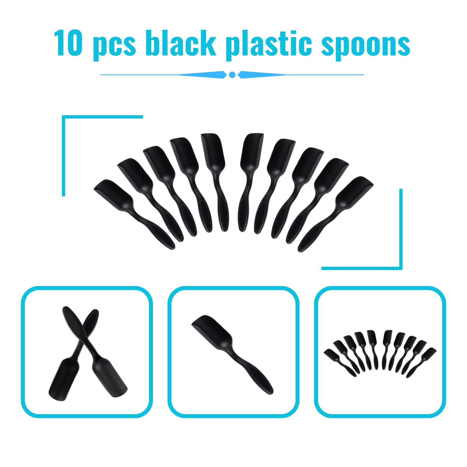 NINGDAN mini shovel versatile for kitchen uses like coffee beans or milk powder.