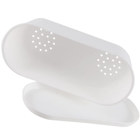 NINGWAAN customizable white planter ready for painting or drawings