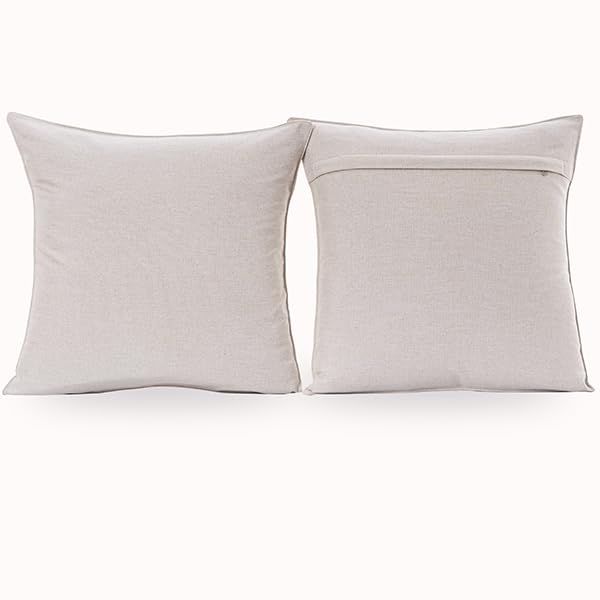 NiNi ALL beige cushion cover ready for long outdoor life with easy care tips