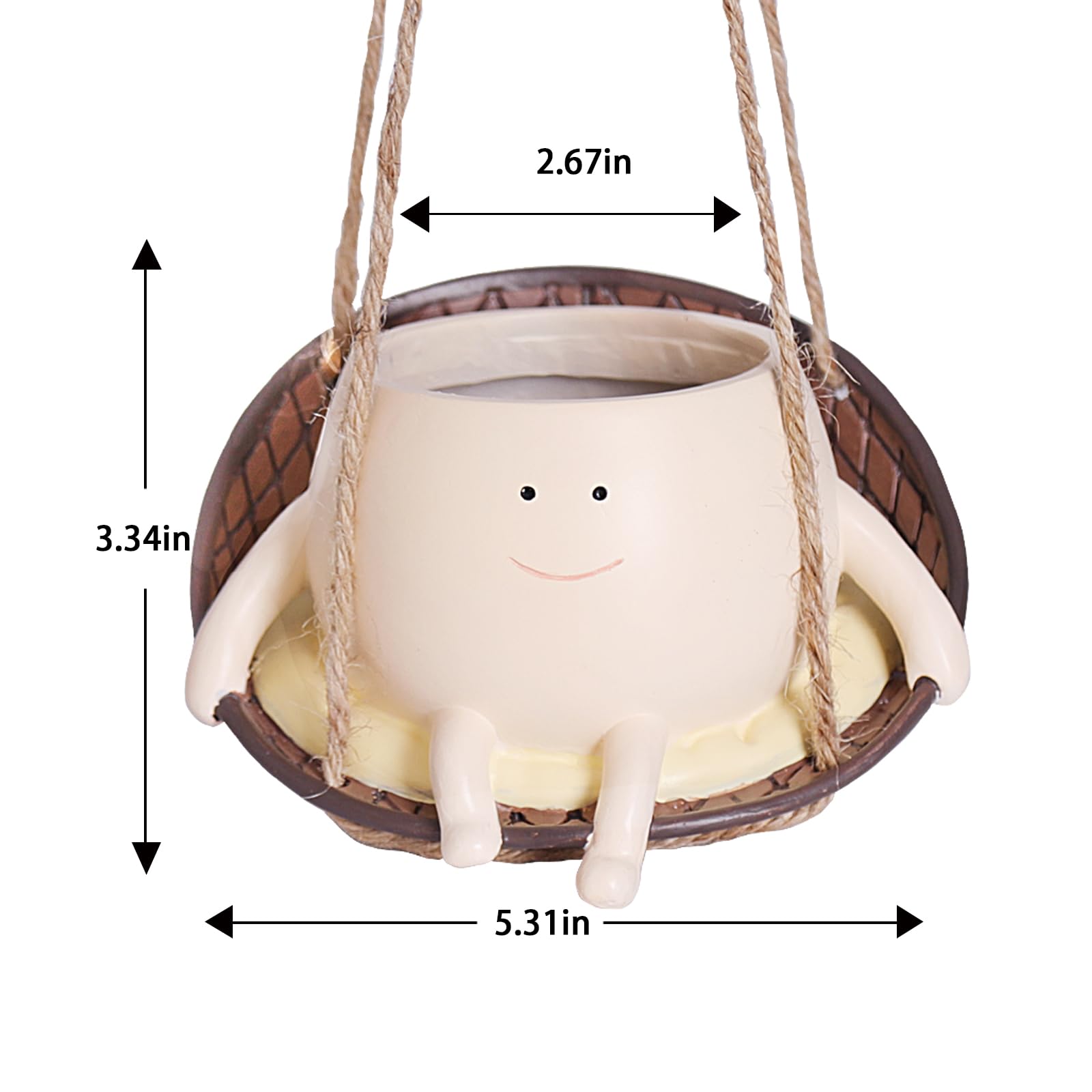 NINIPAPA indoor outdoor decor planter that's versatile and gift-ready.