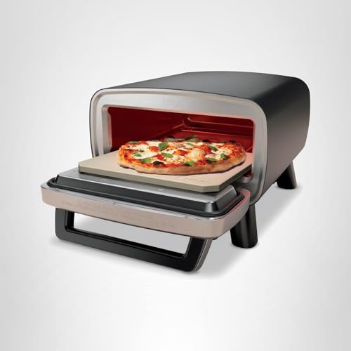 Ninja Artisan Outdoor Pizza Oven included stone and bake pan kit