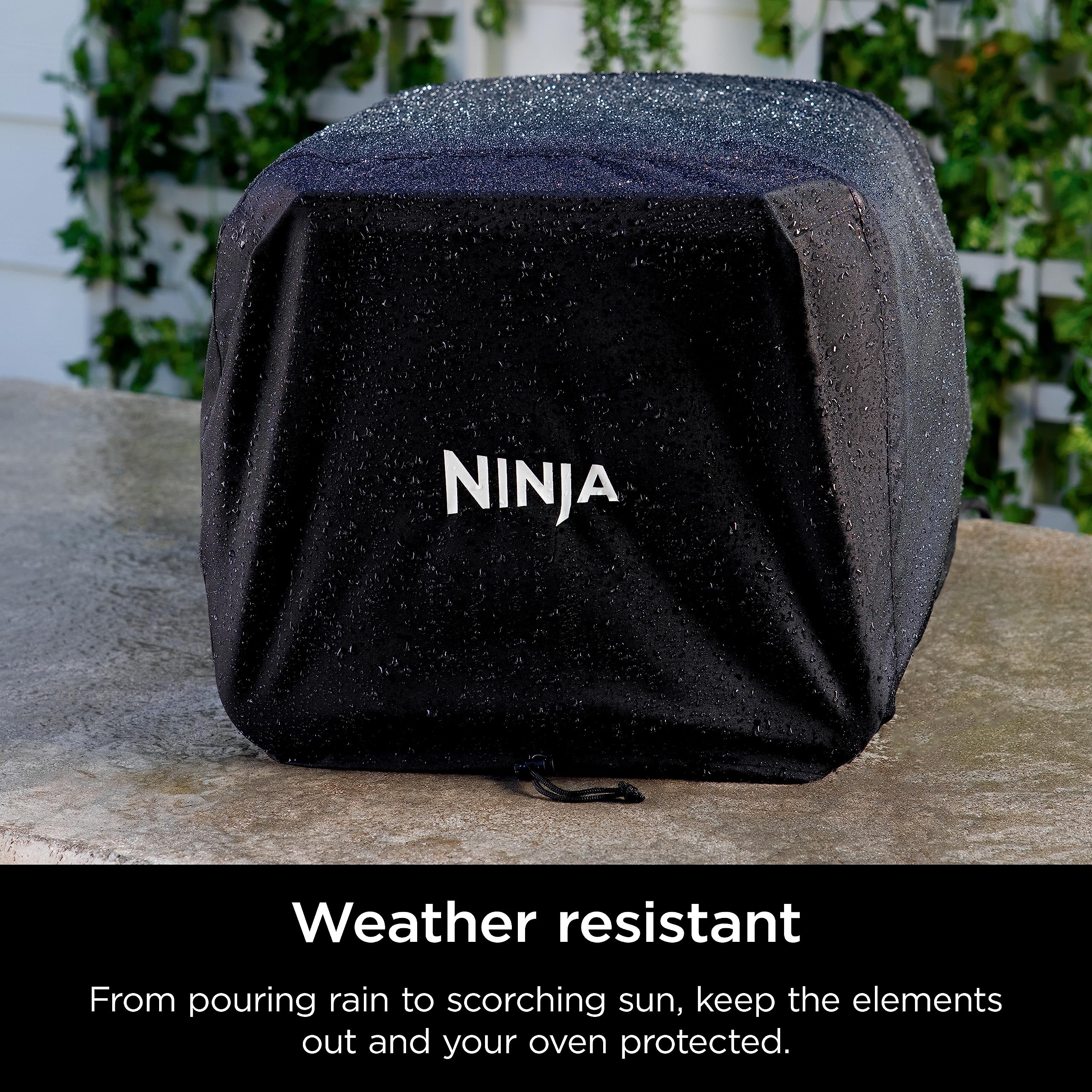 Ninja Woodfire cover OO100 compatibility shown with fitted shape.