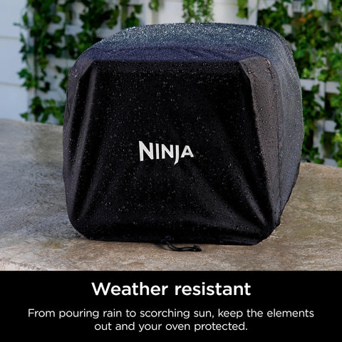 Ninja Woodfire cover OO100 compatibility shown with fitted shape.