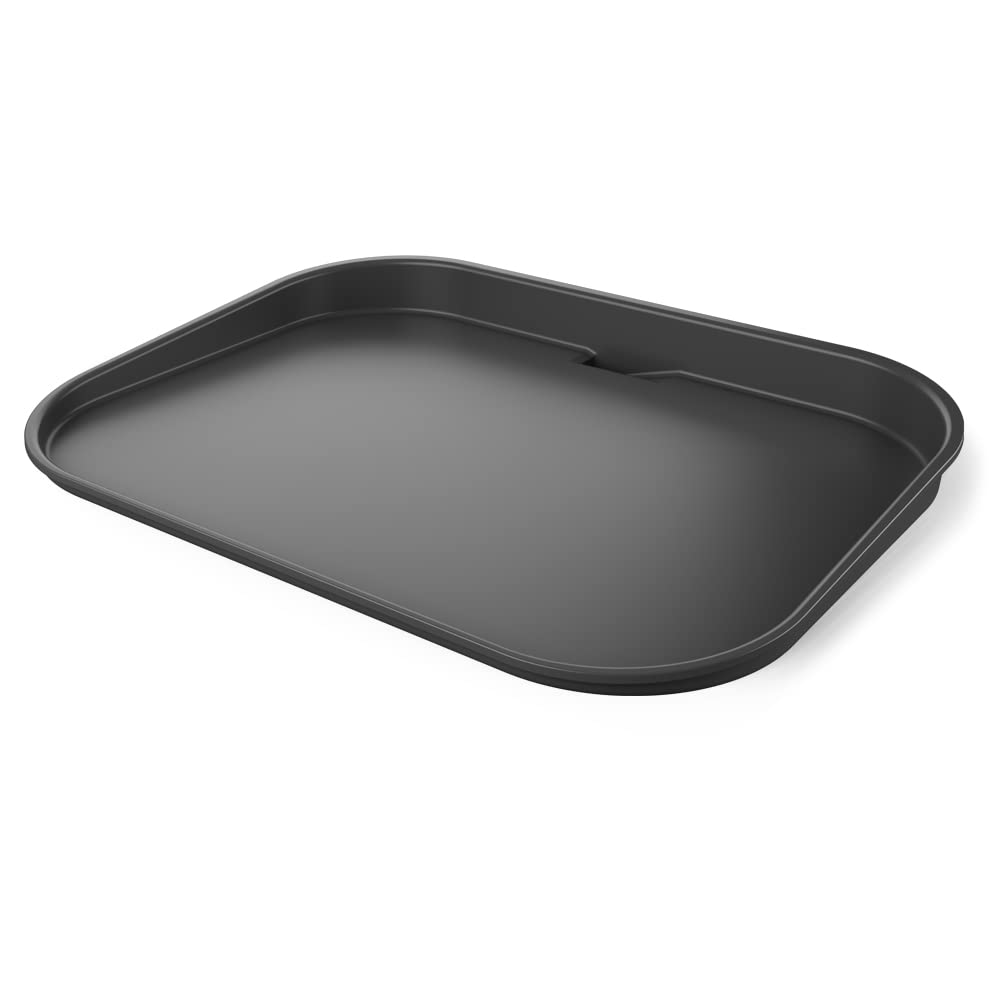 Ninja Woodfire Flat Top Griddle Plate with edge-to-edge heat for even searing.