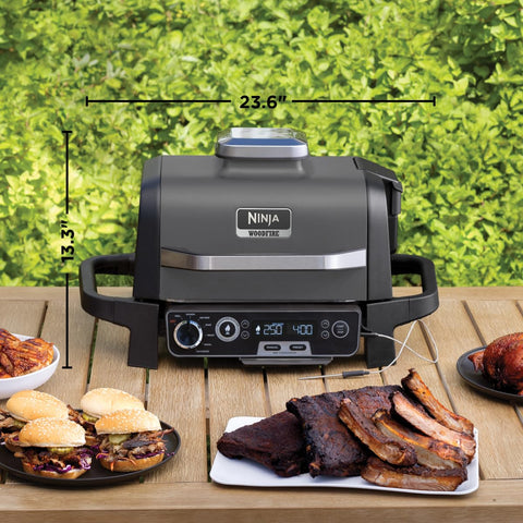 Ninja Woodfire Pro woodfire pellets robust blend for rich flavor.