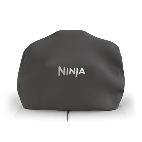 Ninja Woodfire XL Premium Grill Cover Pro front view protecting OG800/OG900 from weather
