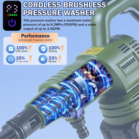 ninjori 6-in-1 nozzle close-up showing spray options.
