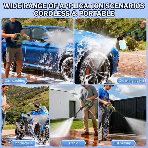 ninjori all-purpose setup suitable for car, home, yard cleaning.