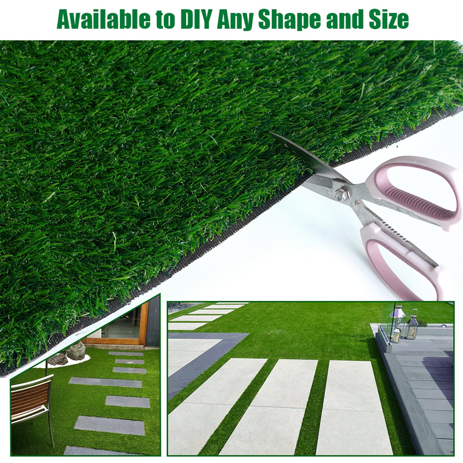 NINXANG durable artificial turf suitable for dog runs and playgrounds.