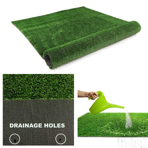 NINXANG pet turf dog-friendly lawn with drainage for easy cleanup