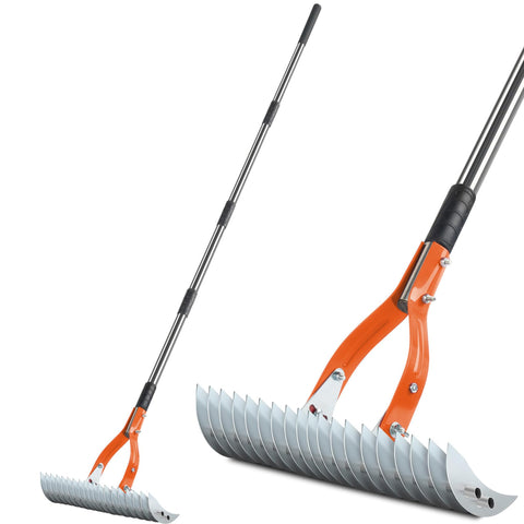 Niovrooro Thatch Rake head preinstalled for quick setup and efficient dethatching