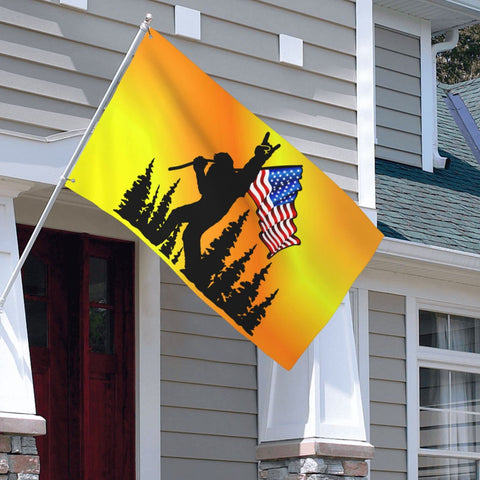 Niprden garden banner flag brightens porches and fences with cheerful flair.