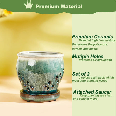 Compact 4.4-inch height with 4.5-inch outer diameter for elegance