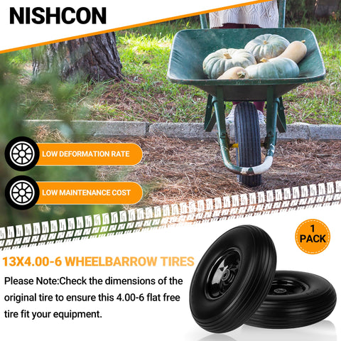 NISHCON tread detail highlighting abrasion resistance on varied surfaces.