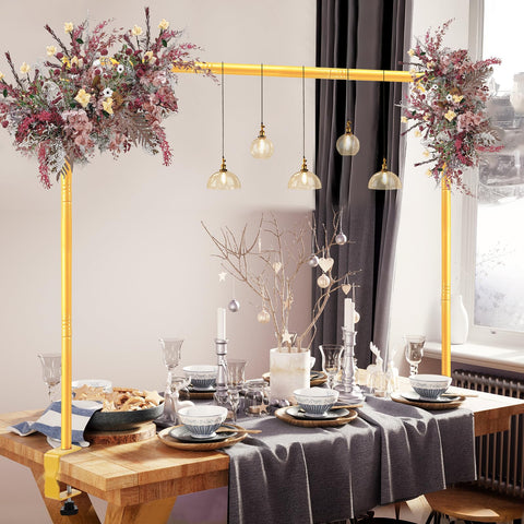 Nisoger over-the-table rod stand with clamps extended for versatile setups