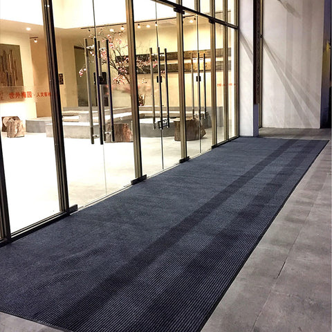 Nisorpa non-slip backing entrance mat stays flat on hard floors
