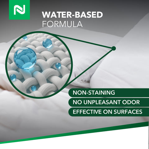 Nisus Fireback broad-coverage mode enables easy surface treatment across furniture, baseboards, and entry points.