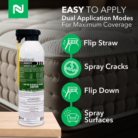 Nisus Fireback delivers long-lasting protection by targeting multiple pests without harsh residues.